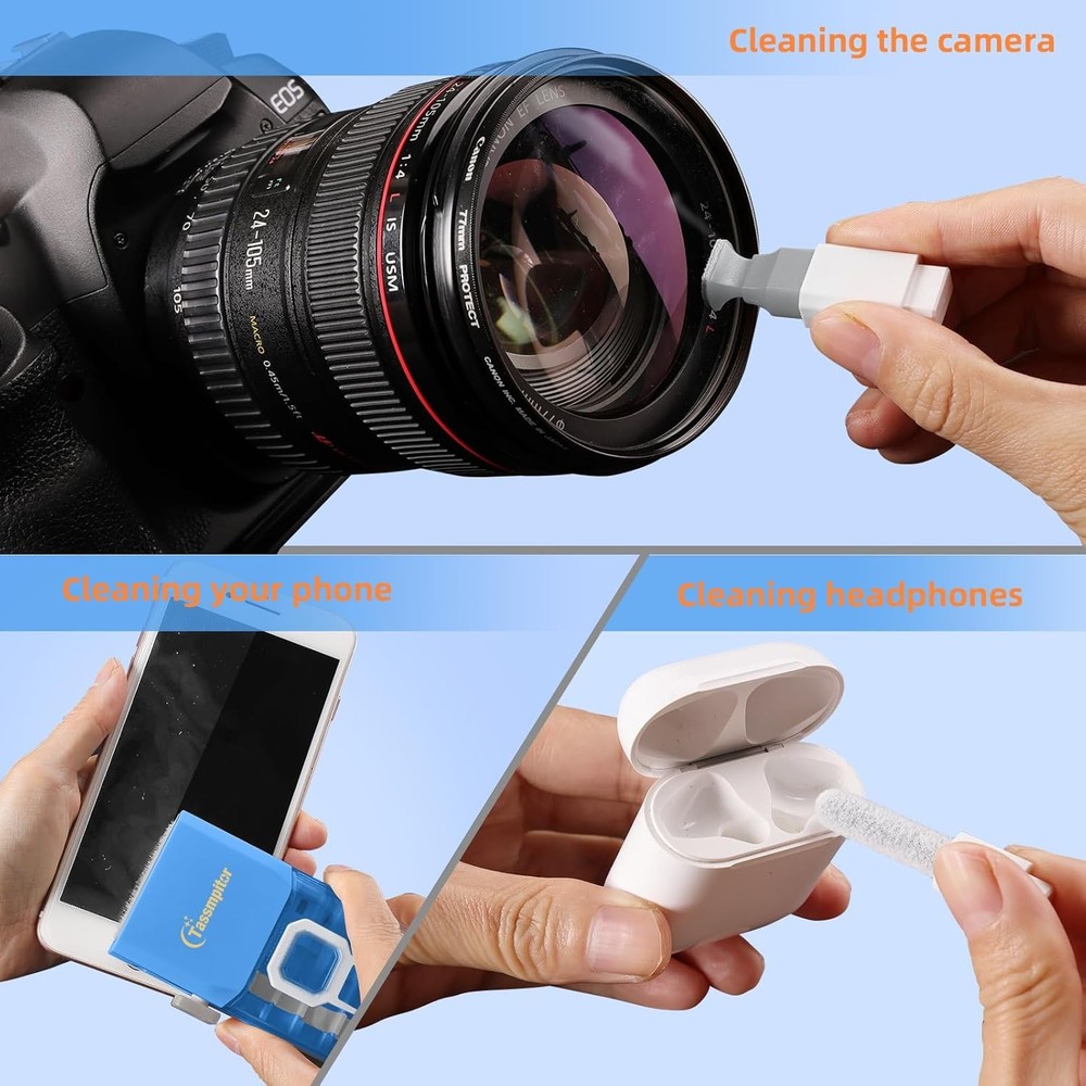 Laptop & Electronics Cleaning Kit Spray Wipe Tool