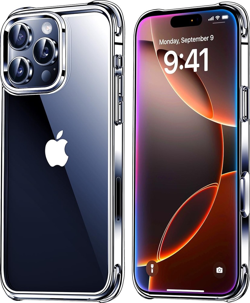 Mkeke for iPhone 16 Pro Max Case 16 6.9, 1-Clear