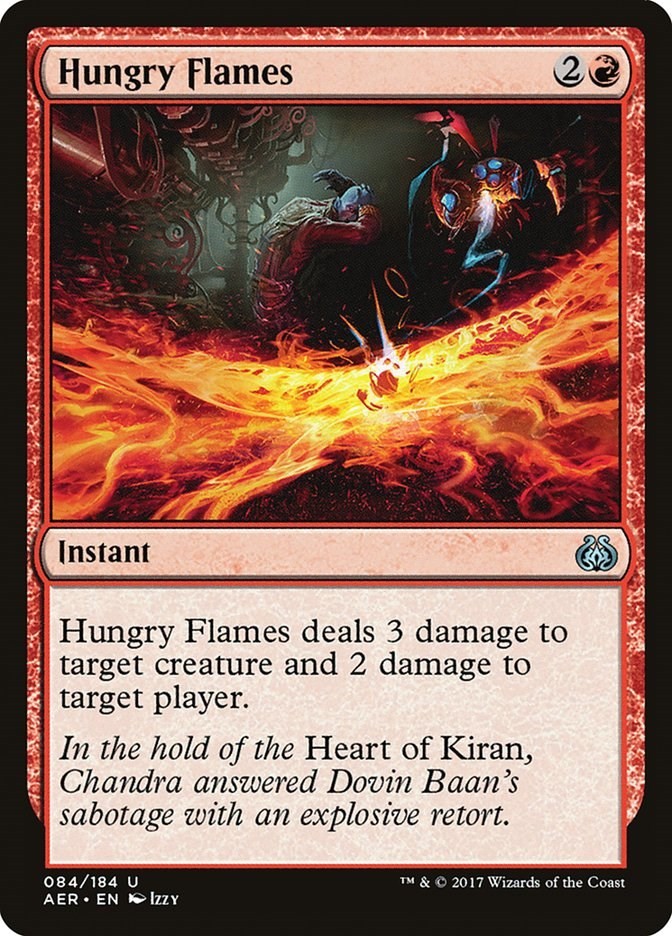Hungry Flames Aether Revolt 84 MTG LP