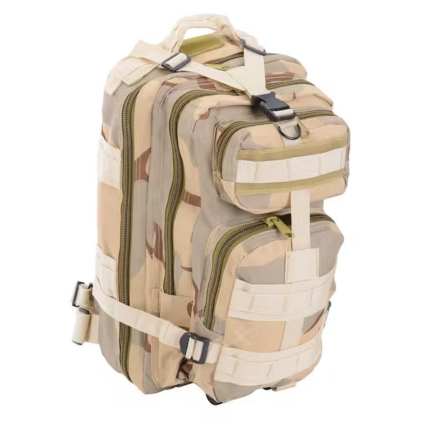 30L Medium Desert Camo Tactical Backpack New