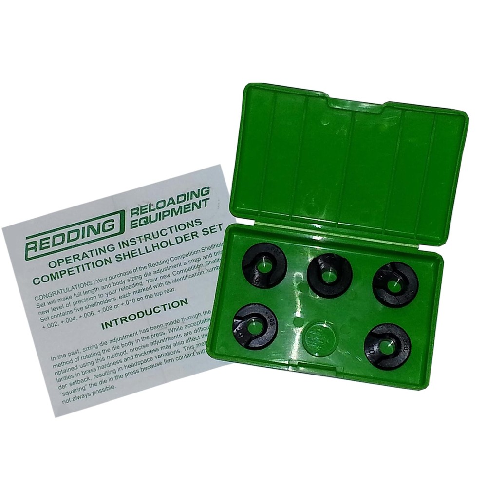 REDDING #10 Competition Shellholder Set (11610)