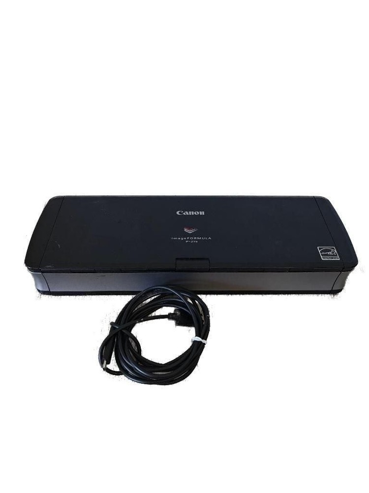 Canon ImageFORMULA P-215 Portable Duplex Document Scanner USB TESTED WORKS