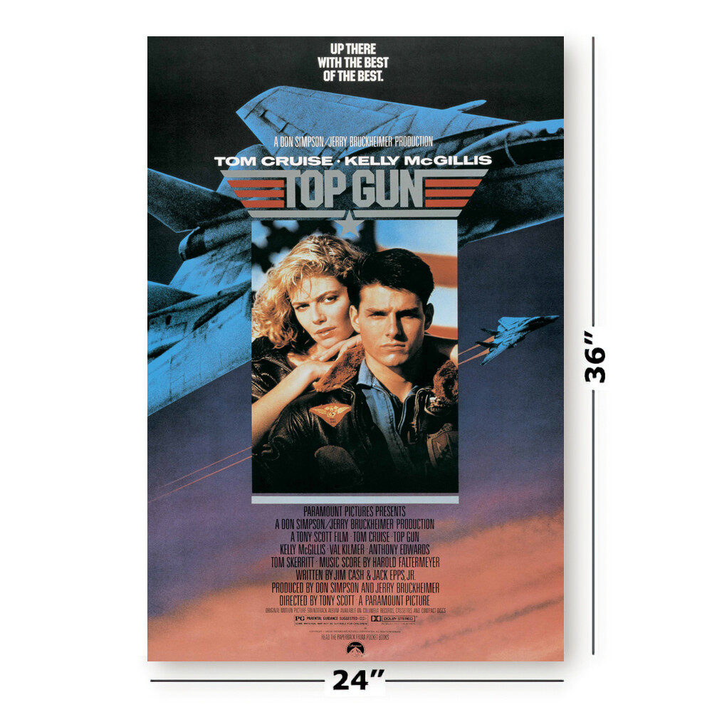 Top Gun - Movie Poster (Regular Style) (Size: 24" X 36")