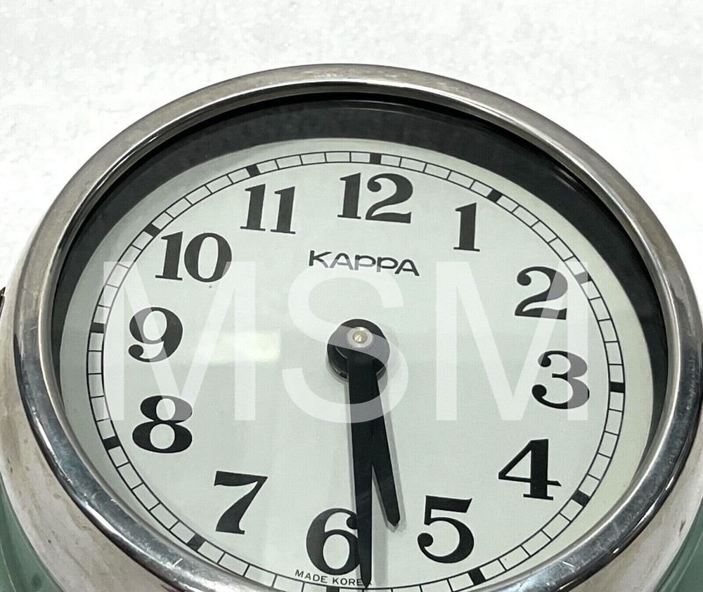 Kappa Vintage Marine Nautical Slave Wall Clock
