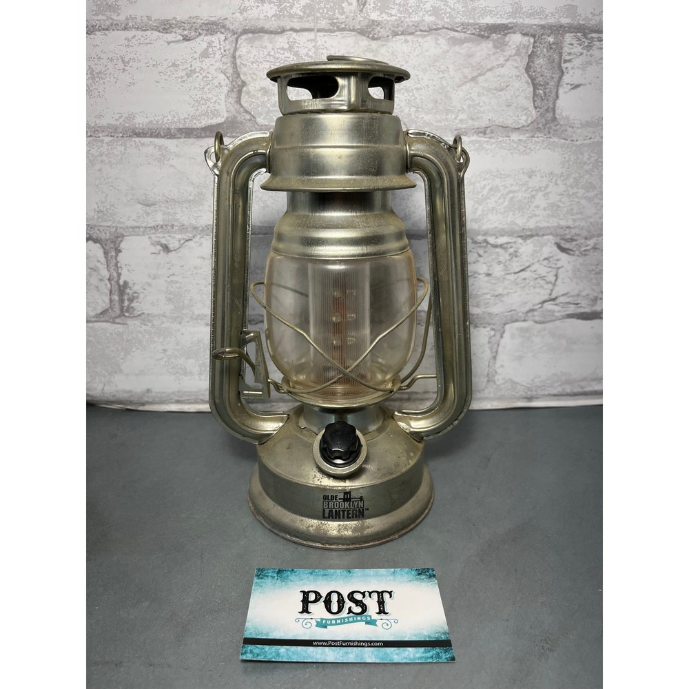 Olde Brooklyn Led Light Kerosene Style Lantern