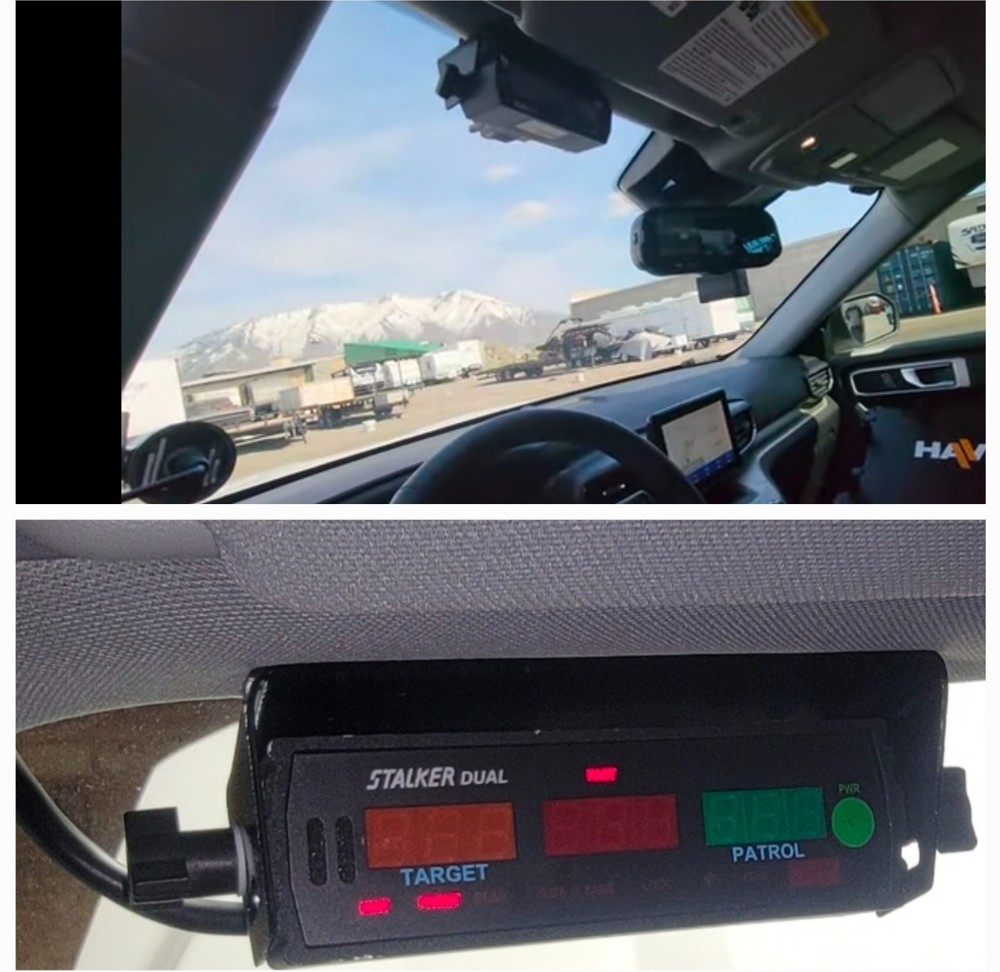 Stalker Radar Headliner Display Mount