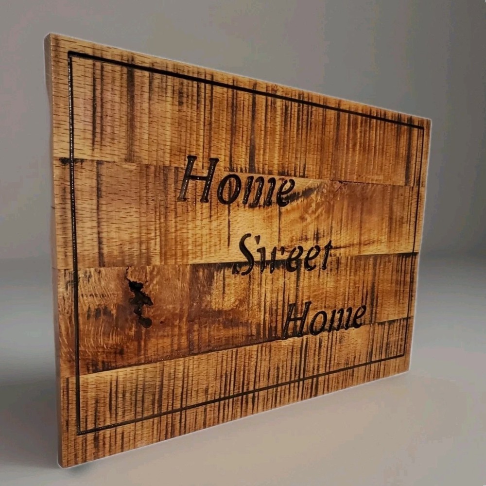 RUSTIC Concealed Handgun Wall Mount Cabinet/ Hidden Lock
