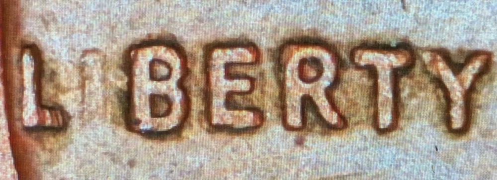 1960-D Lincoln Cent 1c BN LBERTY Grease Error