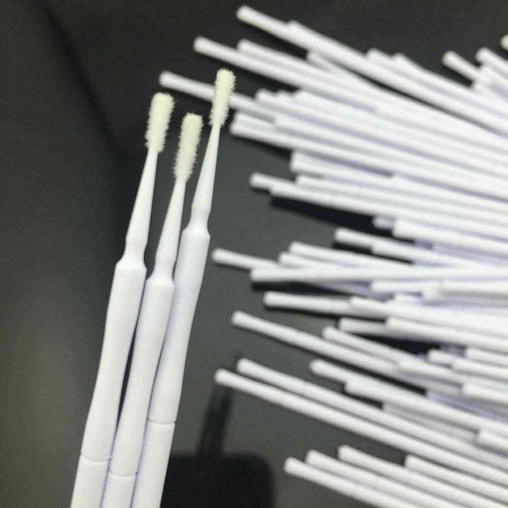 100×Dental Microbrush Disposable Bendable Applicators Tips Micro Brush Cleaning