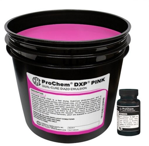 CCI ProChem DXP Pink Screen Printing Emulsion, Quart