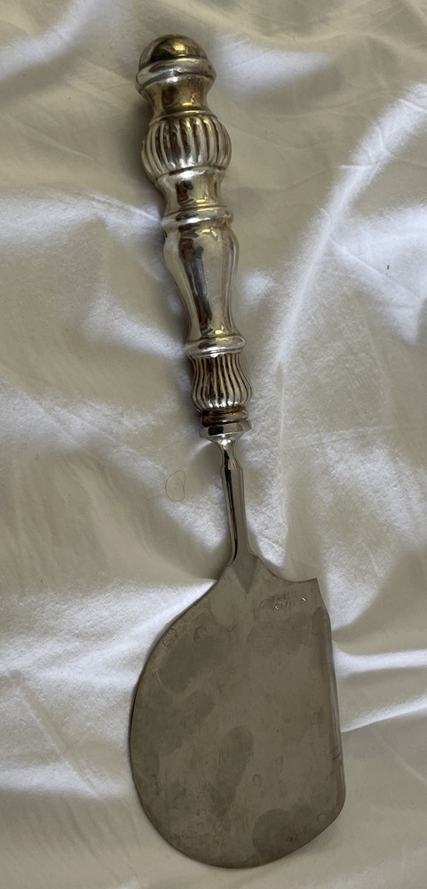 RAIMOND Silver Sterling Etched Server Italy
