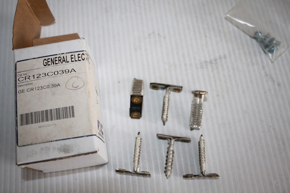 GE CR123C039A OVERLOAD HEATER ELEMENTS - PACKAGE OF 6 ELEMENTS
