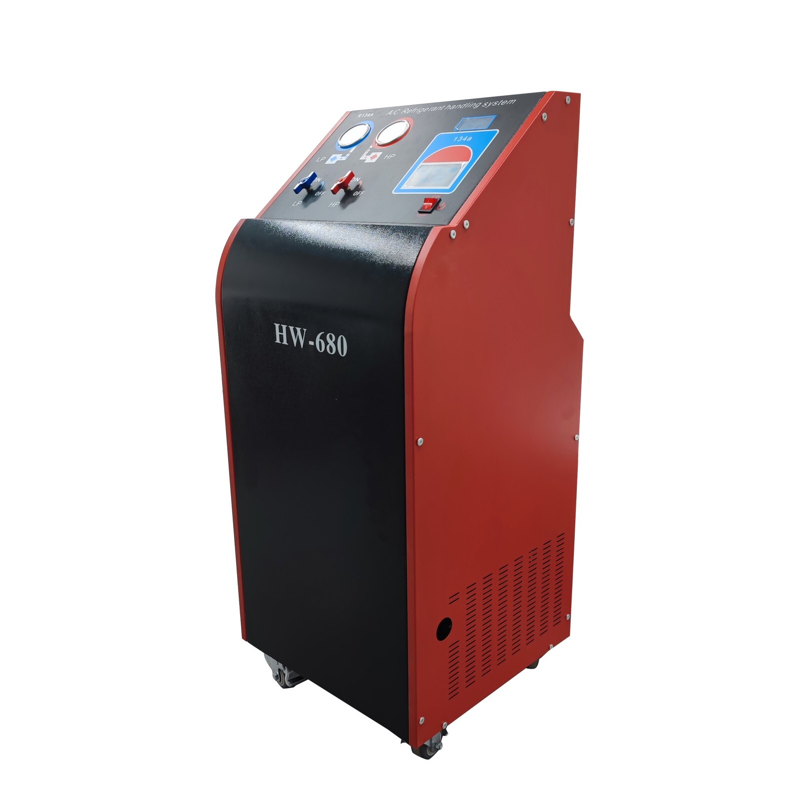 110V Car A/C Refrigerant Filling Machine Fault Detection Automatic Oil Filling