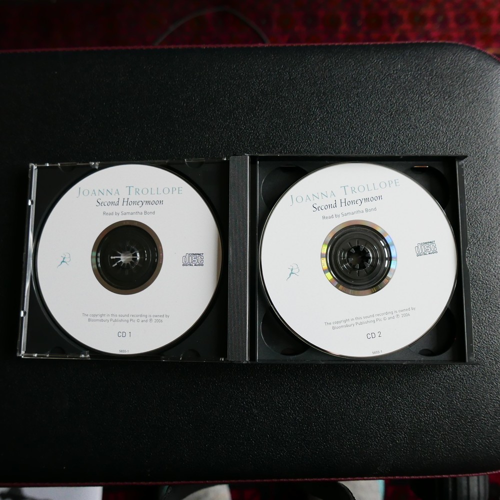 Joanna Trollope Second Honeymoon audiobook CD (4 discs)