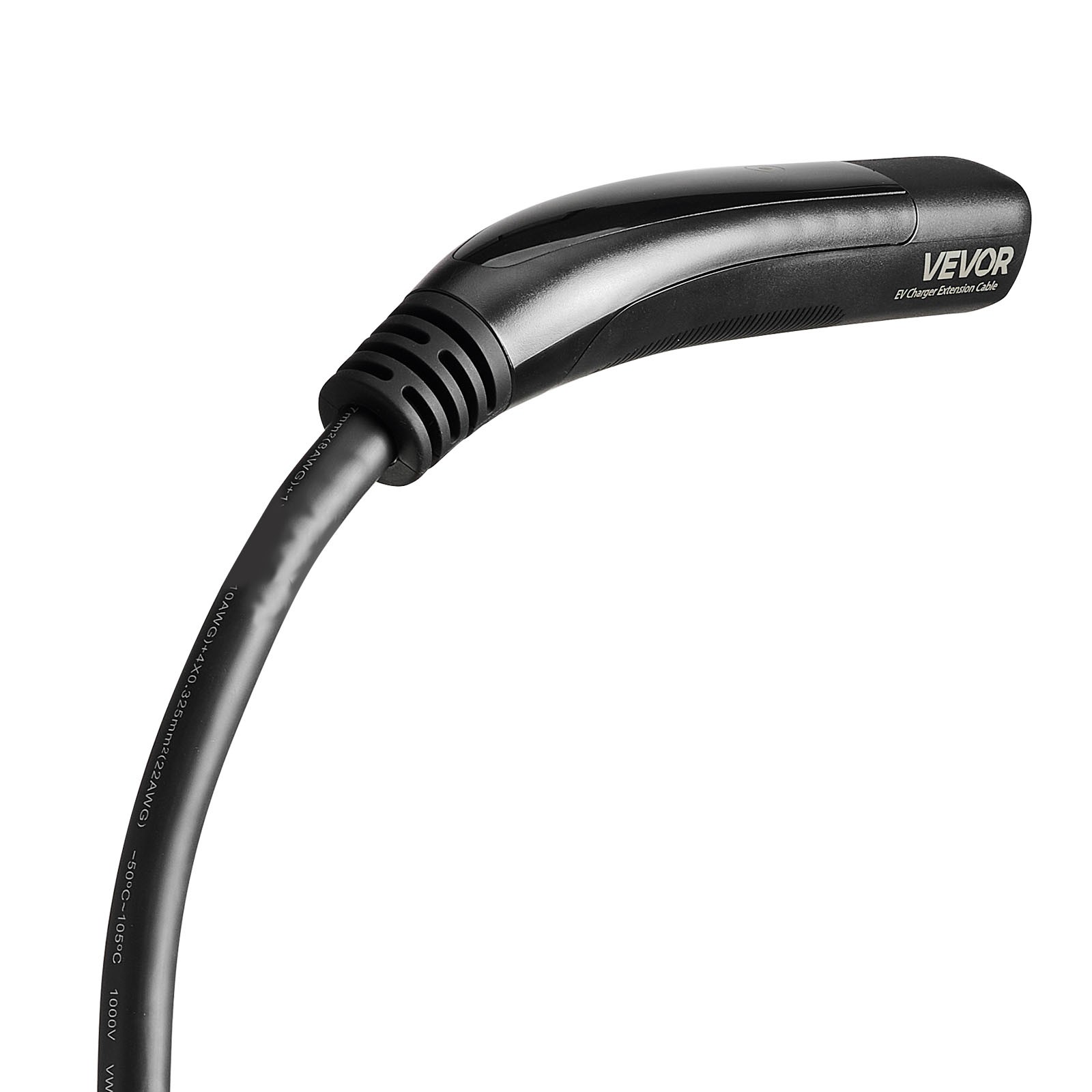 VEVOR EV Charger Extension Cable for Tesla Extension Cord 48A 40 ft 240V 11.52kW