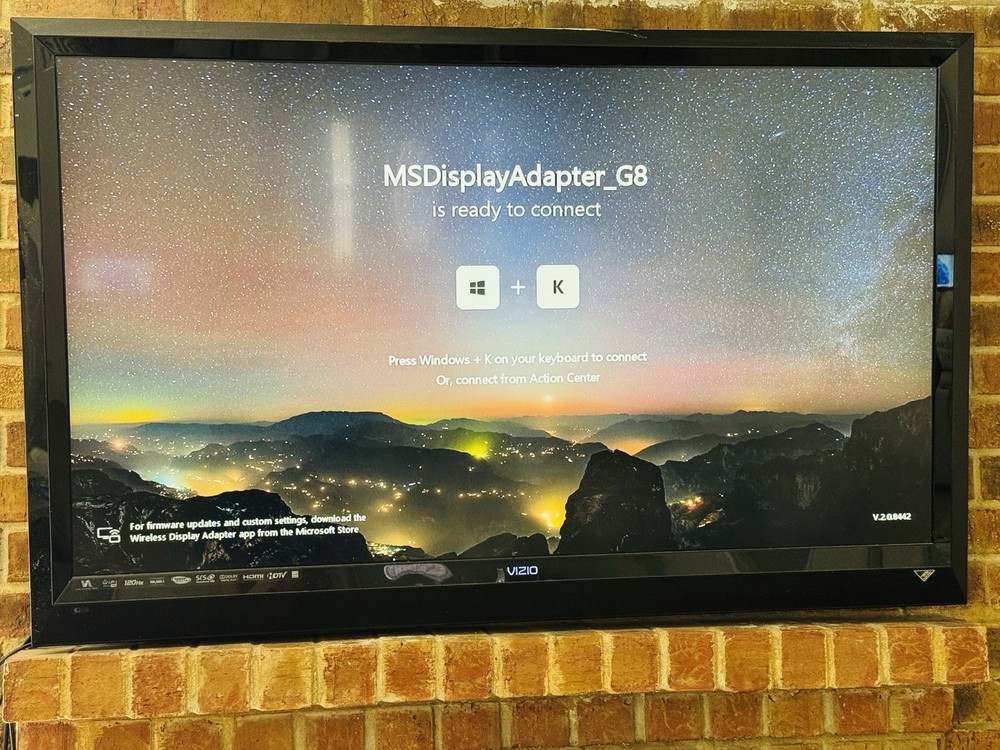 Microsoft P3Q-00001 Wireless Display Adapter Tested And Working Model 1733