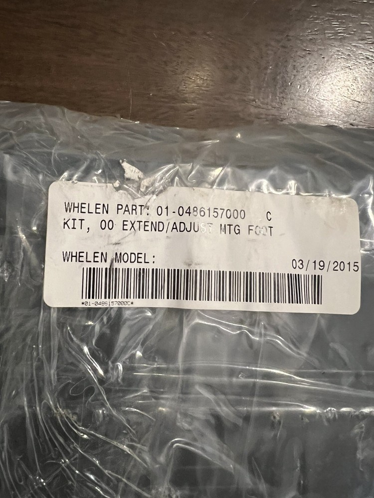 Whelen lightbar Mounting Feet Pair