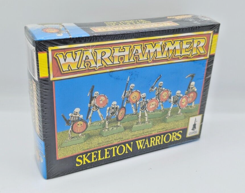 NOS!! Warhammer Skeleton Warriors SEALED METAL