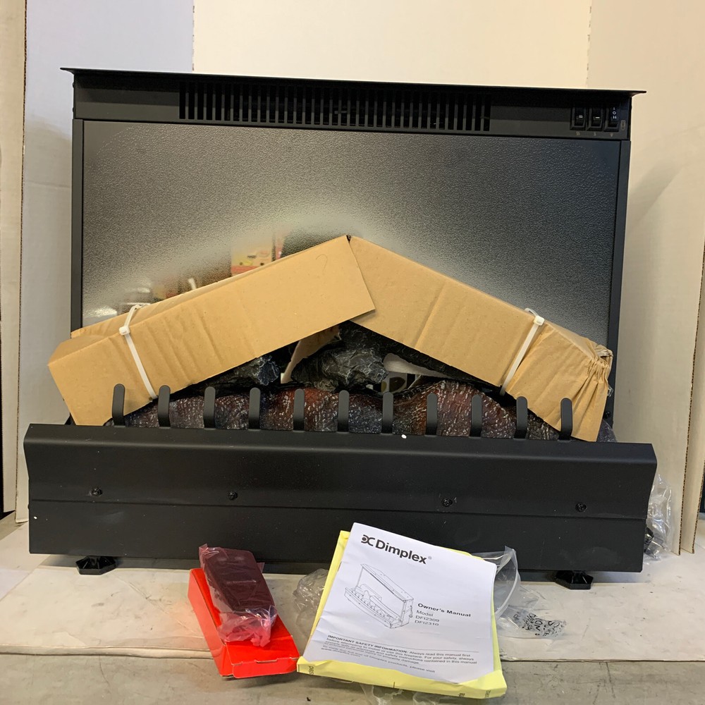 NEW Dimplex Firebox 23” Insert With LED Log Set, On/off Remote Control DFI2310