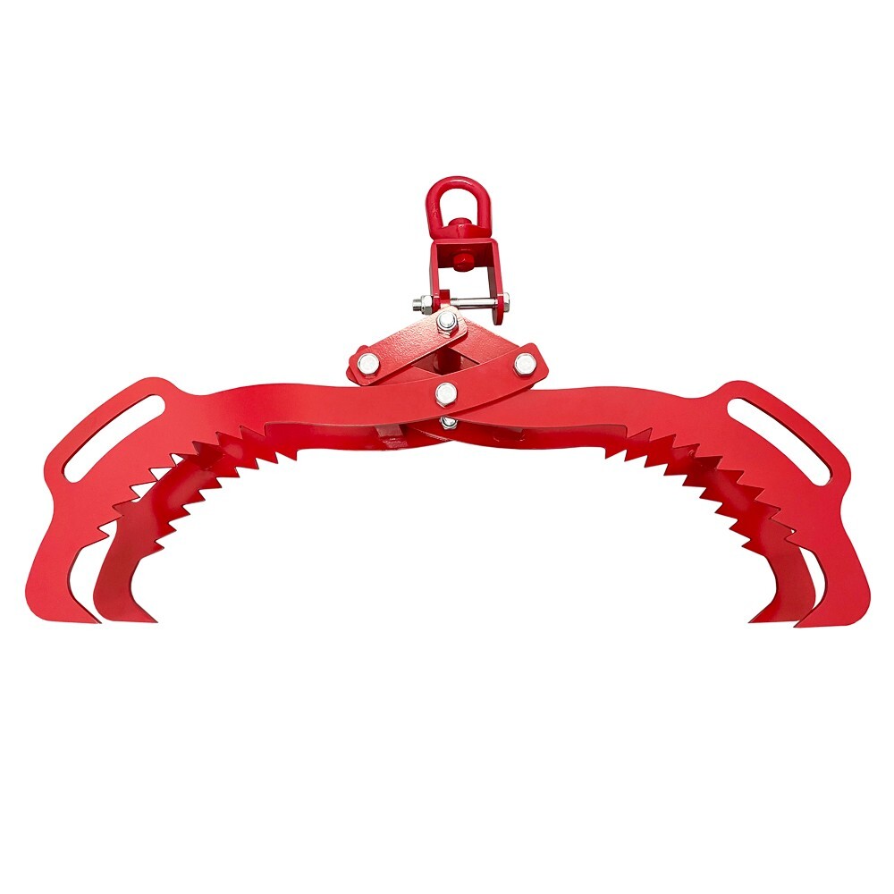 28"Log Clip 4Claw Lifting Hook Log Hook Lifting Hook Lifting Hook Unloading Hook