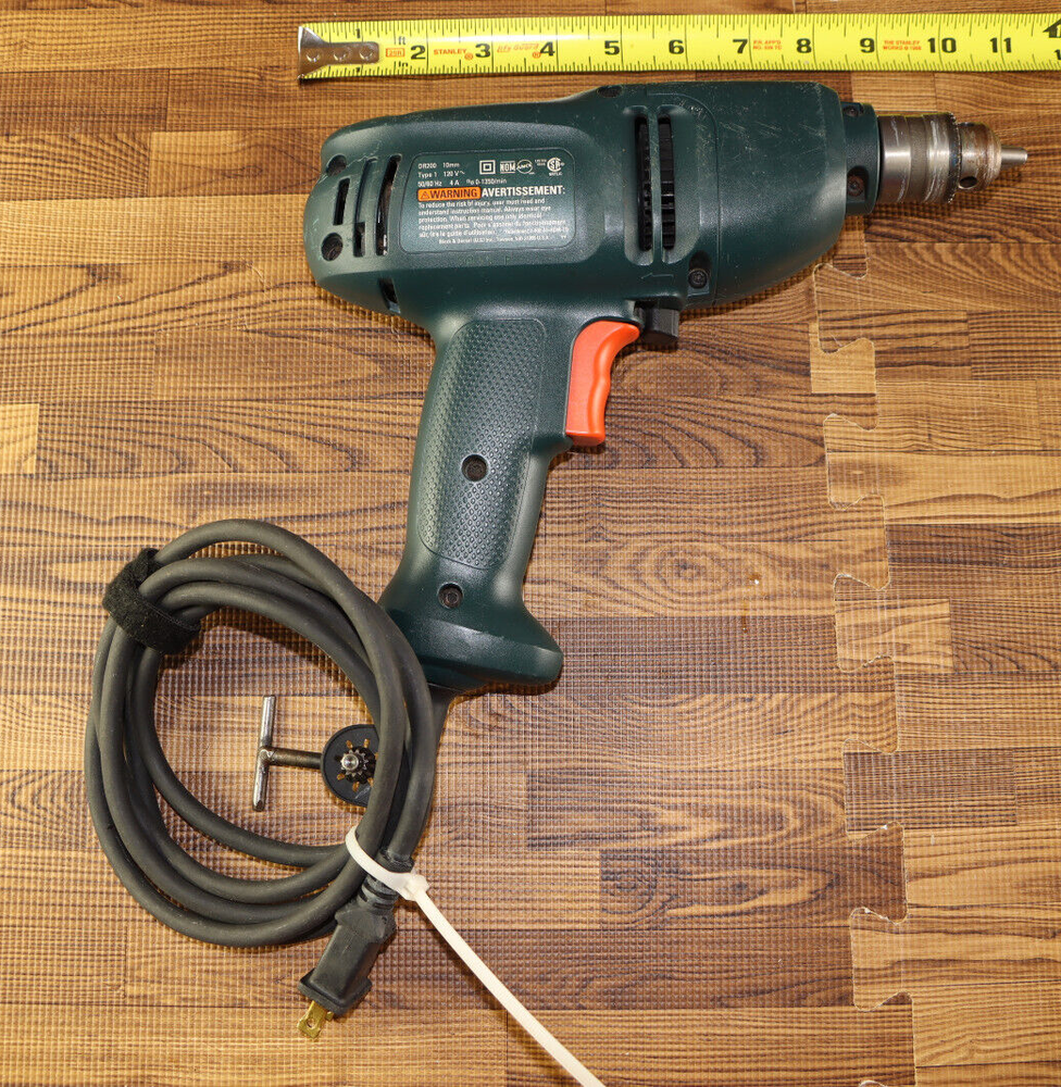 BLACK & DECKER DR200 Corded Drill 4A Amp