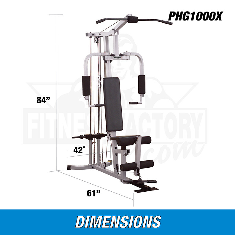 Powerline Plate Load Hardcore Gym
