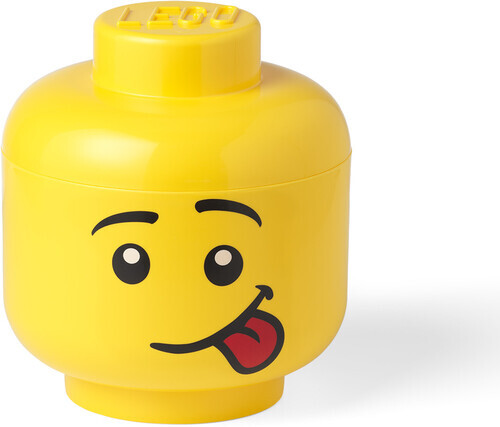 LEGO Large Silly Stackable Storage Head, Boy [New Toy] Brick