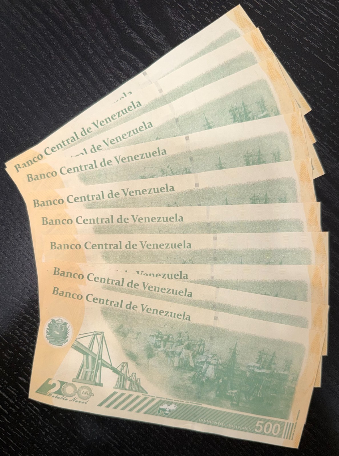 NEW VENEZUELA 500 DIGITALES 2023 10x 500 Million Bolivar Soberano UNC Authentic