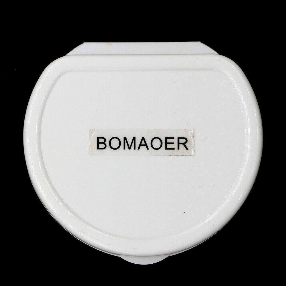 Dental Denture Storage Box False Teeth Case Container Mouthguard Container Blue