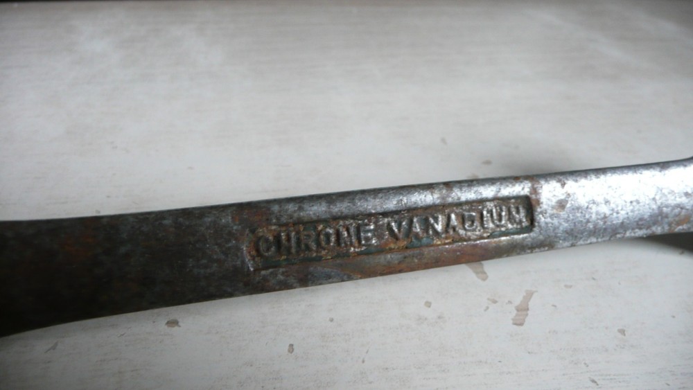 GORDON TOOLS SHEFFIELD OPEN ENDED SPANNER 5/8" AF & 9/16" AF