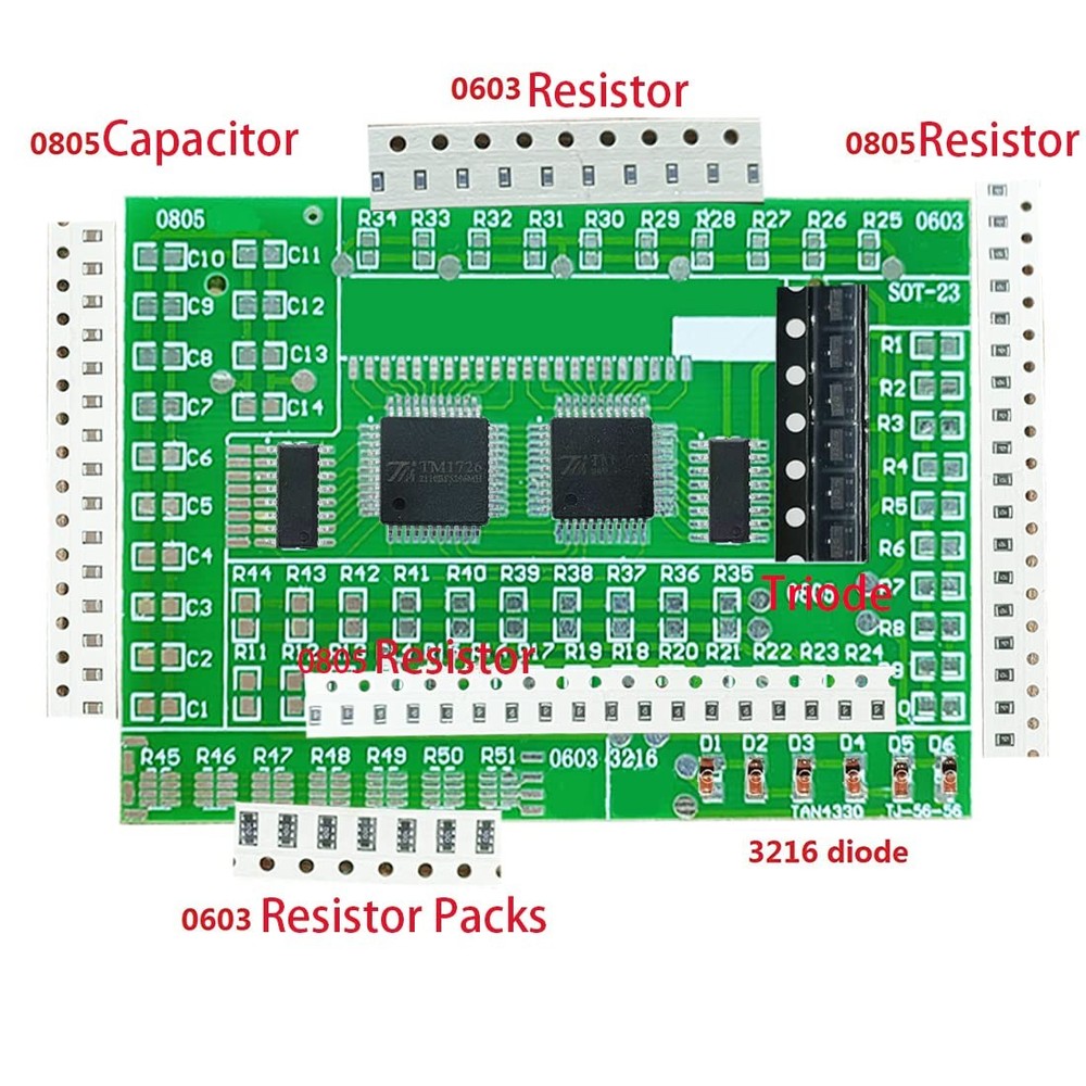 Gikfun DIY SMD/SMT Components Practice Board Soldering Skill Original version