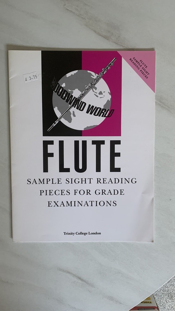 Flute Sight Reading & Solos ~ Sheet Musix Book Trio Bundle