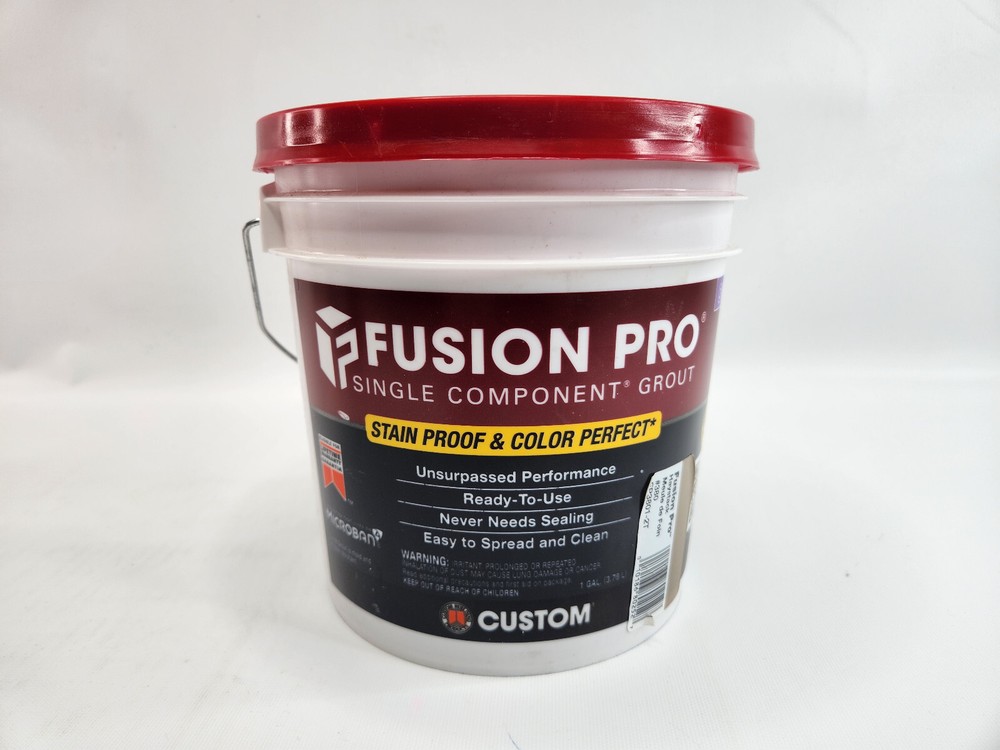 1 Gallon Fusion Pro HayStack Stain Proof Single Component Grout