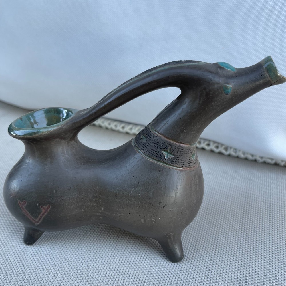 Vintage Ceramic Art Pottery Small Puring Jug