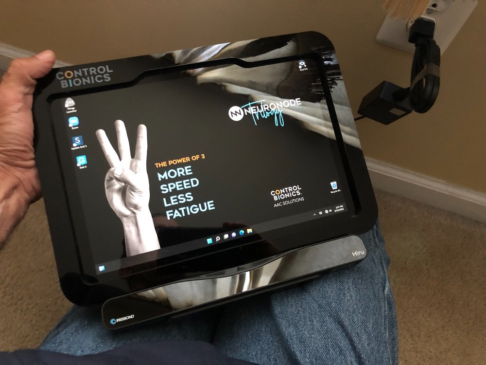 New NeuroNode Trilogy Control Bionics Speech Generation System