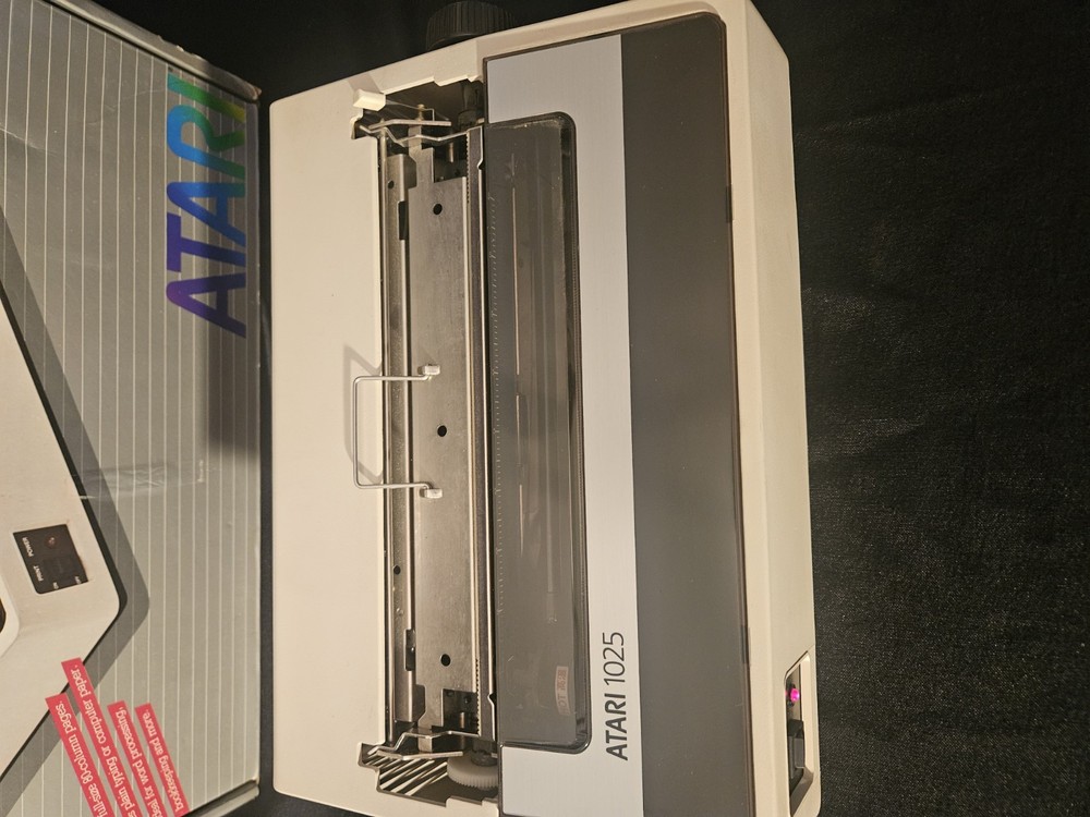 Atari 1025 Printer and Box - Tested Powers On READ