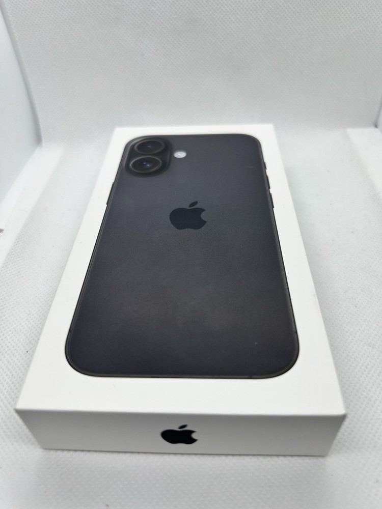Apple iPhone 16  Black Empty Box