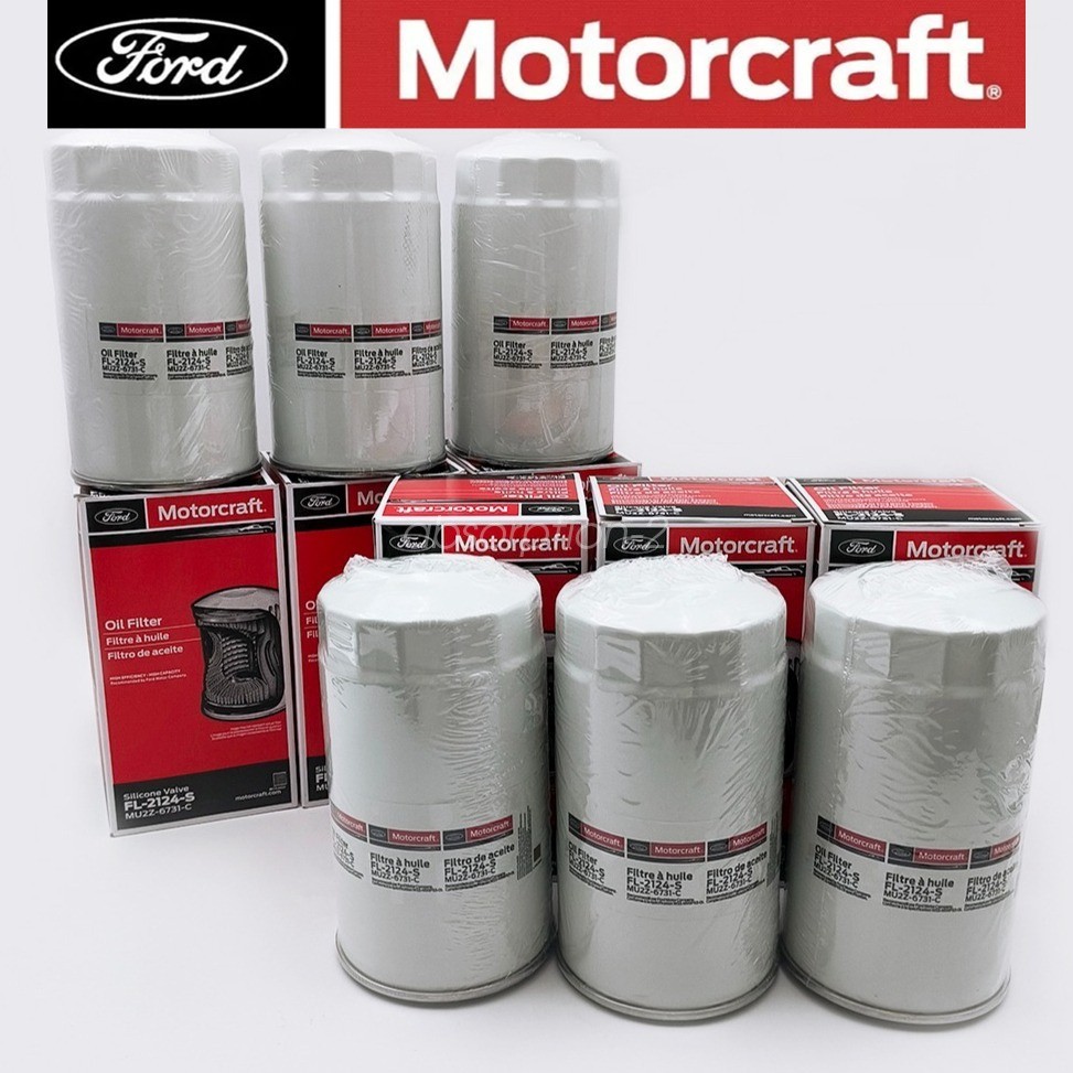 NEW Case of 12 OEM Ford Motorcraft Engine Oil Filters FL2051S BC3Z-6731B FL2124S