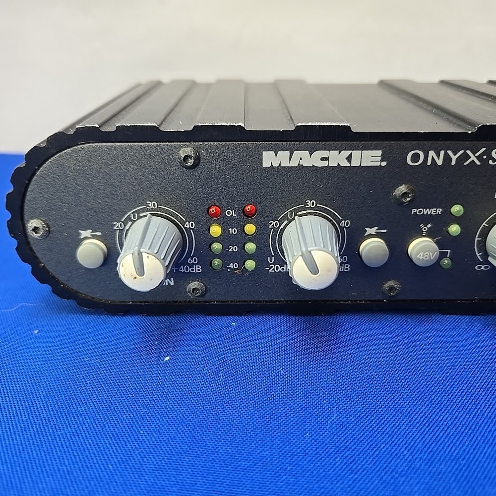 Mackie Onyx Satellite Firewire Recording Interface NO Adapter TESTED