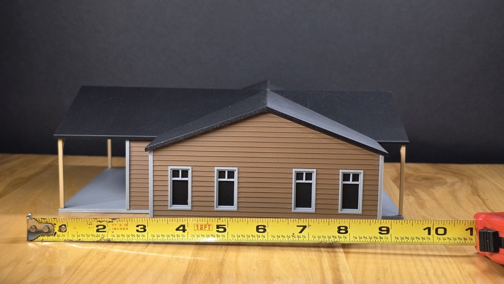 1/64 Scale House 3D Model
