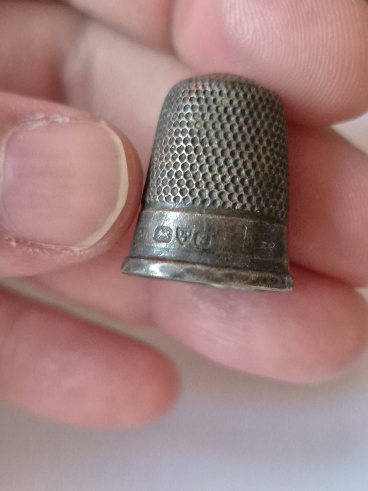 Antique Silver Thimble Hallmarked
