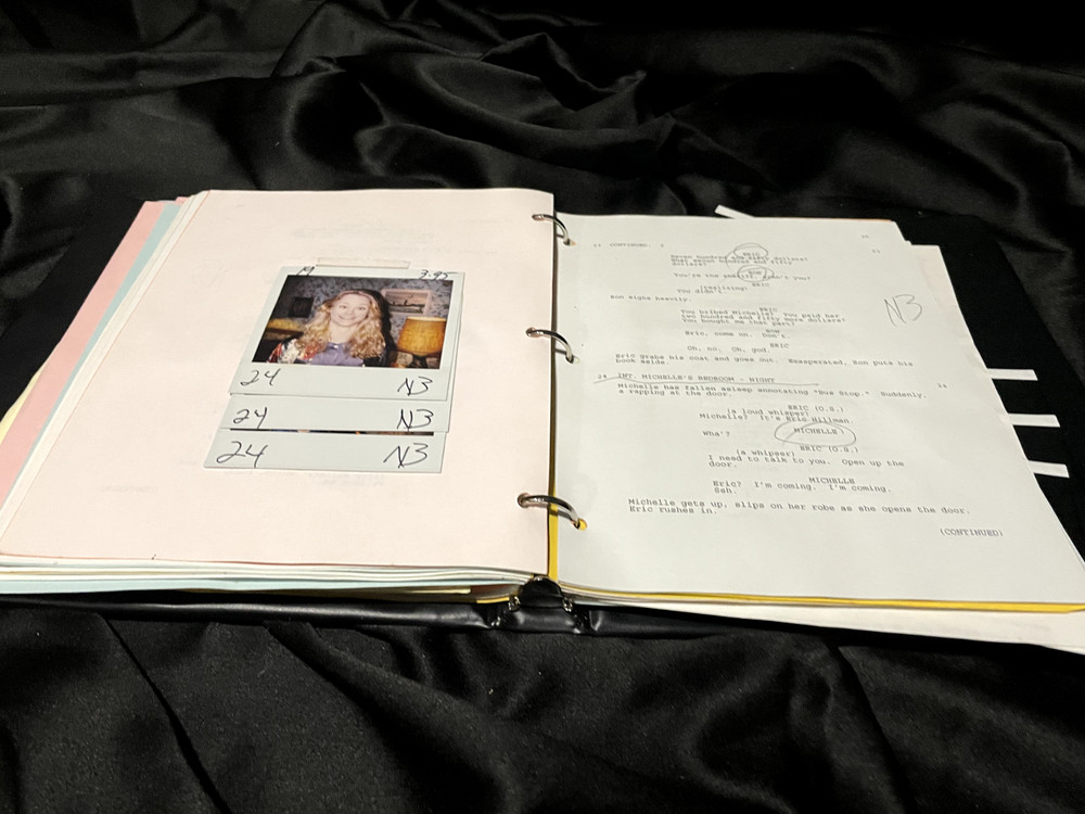 Northern Exposure Script with Cast Polaroids - Buss Stop