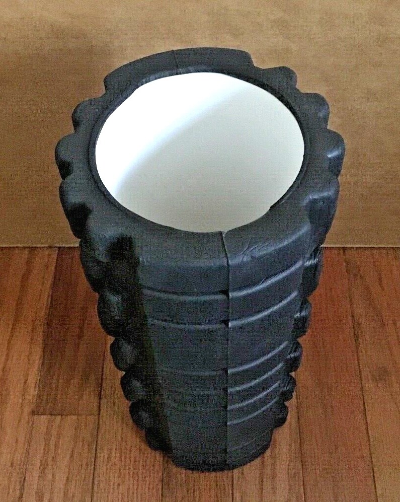 Just Be 13" Muscle Relief and Targeted Massage Roller - Black