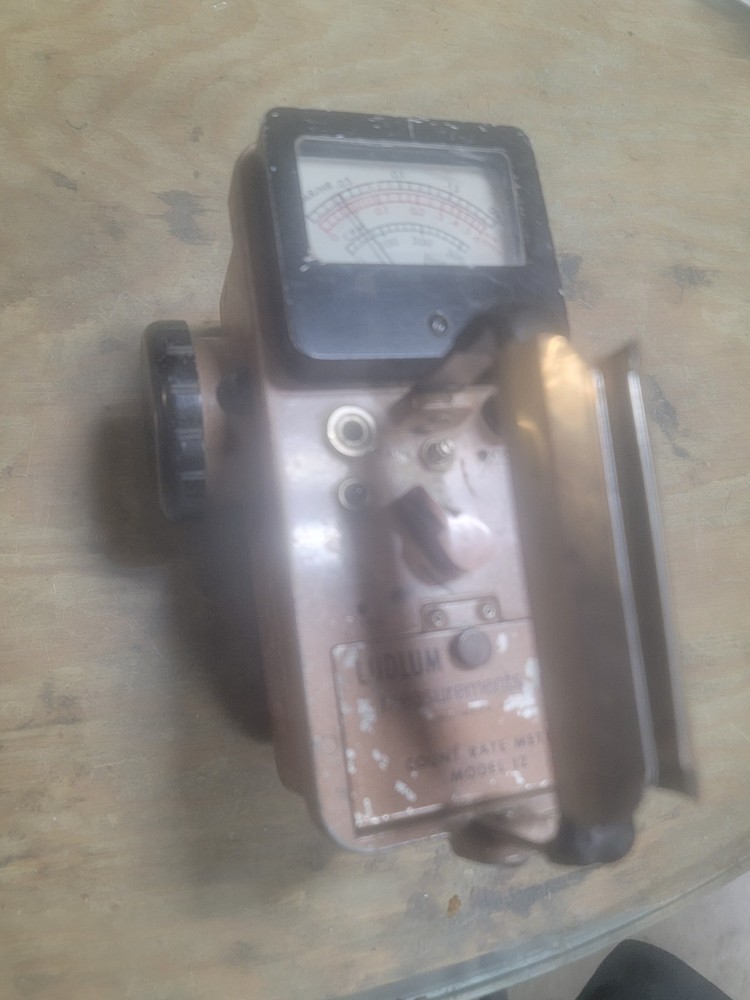Ludlum Model 12 Count RateMeter,