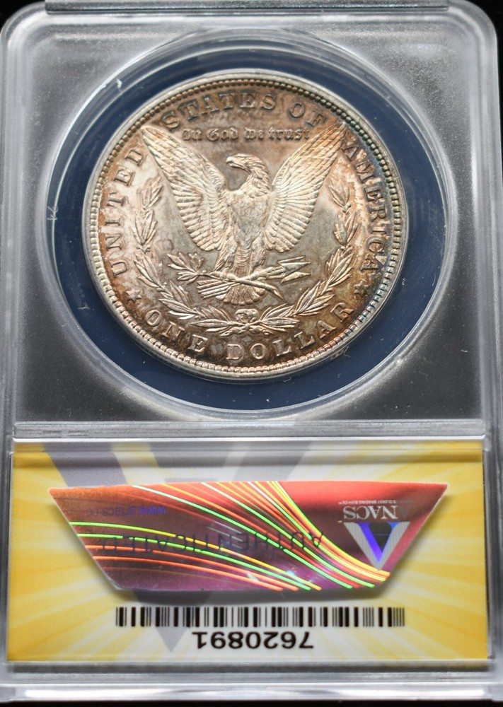 1879 Morgan Dollar ANACS MS 62 #24APR239