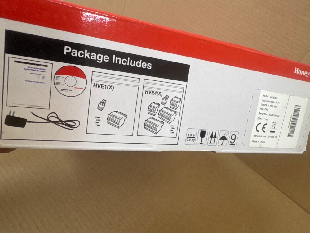 Honeywell HVE4X video encoder