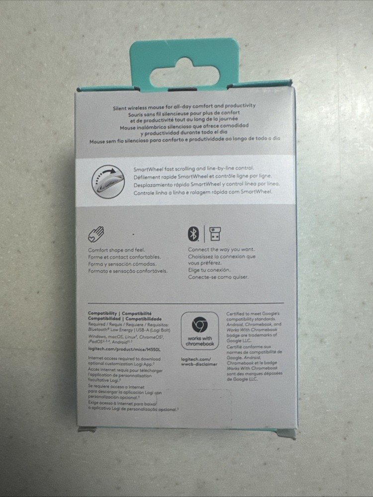 Logitech Advanced Wireless Mouse 2 Silent Touch Wireless Bluetooth