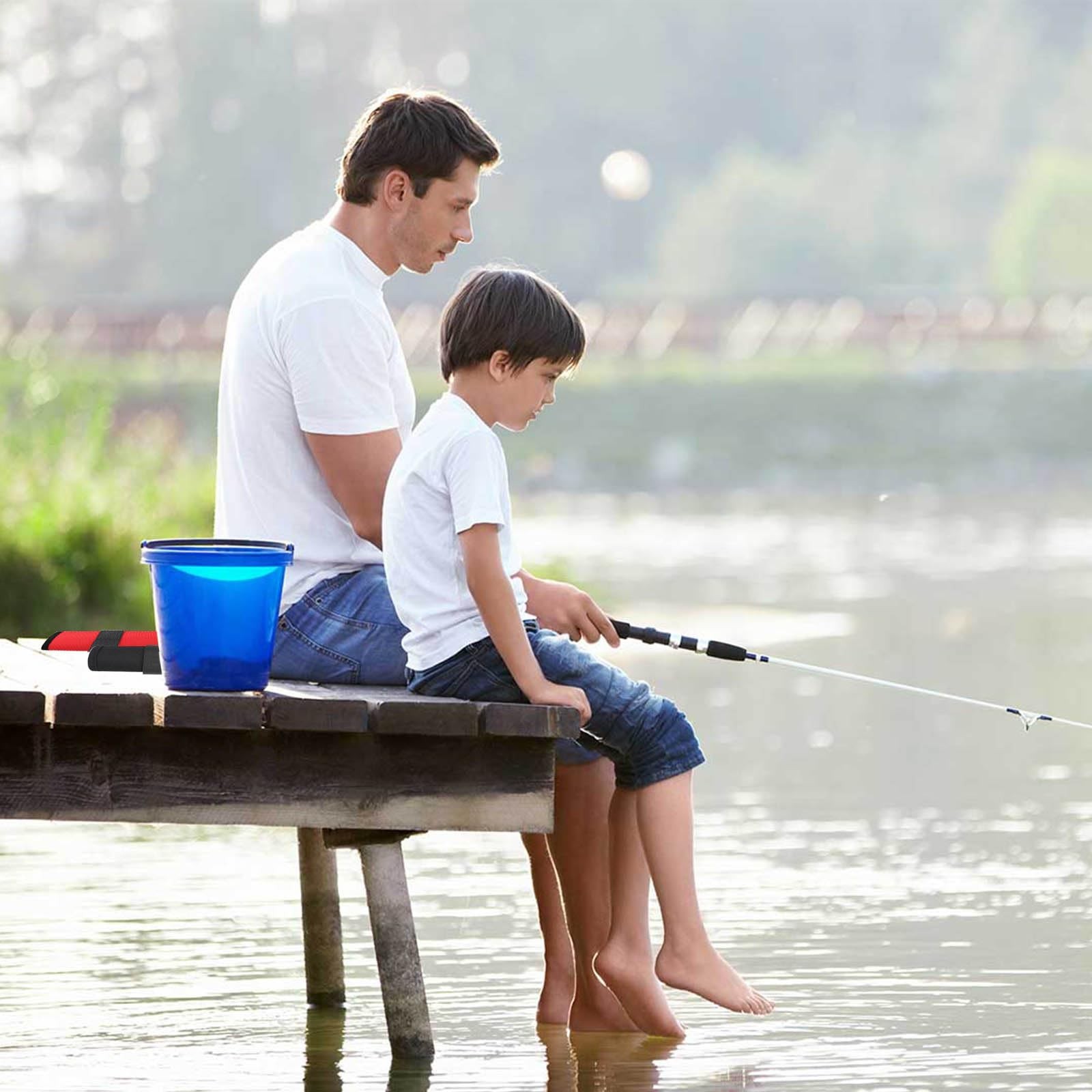 10 Pcs Fishing Lure Wraps - Hook & Lure Protectors Covers for Safe Bait Storage