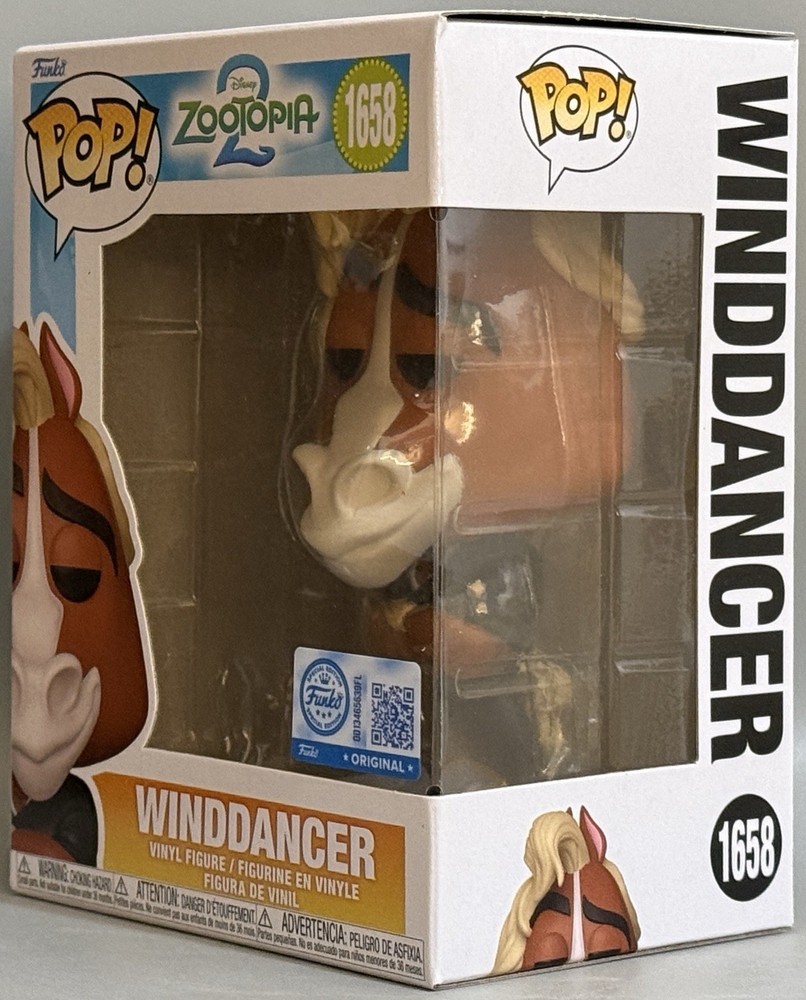 Funko Pop! Disney Zootopia 2 Winddancer #1658