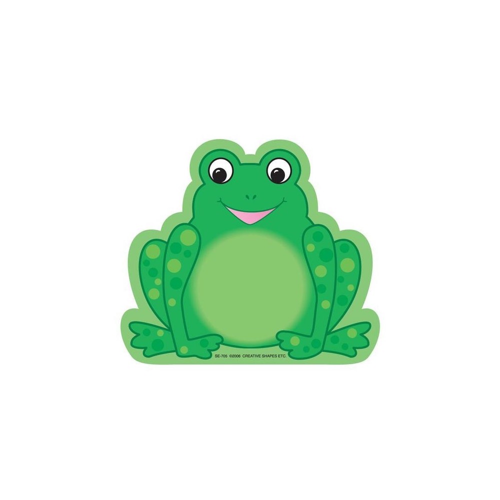 Creative Shapes Notepad Frog Mini